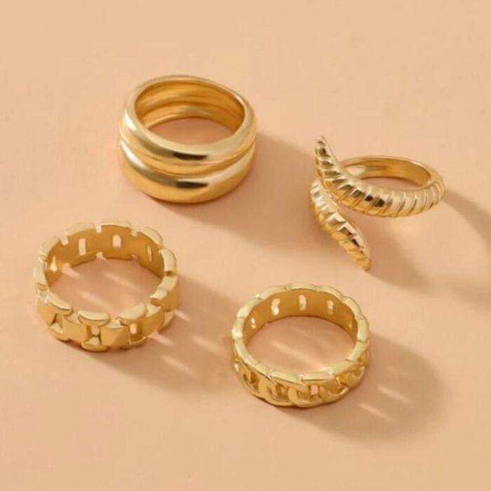 Chain ring set